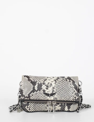 Geanta Zadig&Voltaire, imprimeu sarpe