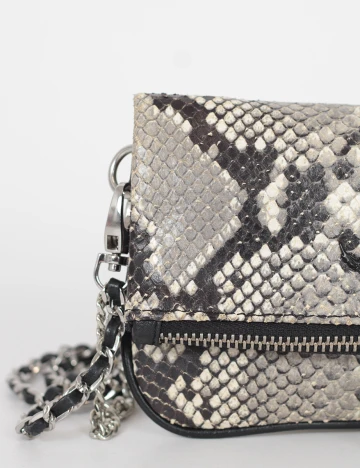 Geanta Zadig&Voltaire, imprimeu sarpe