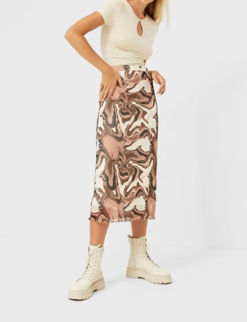 Fusta Stradivarius, maro, M