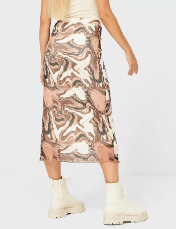 Fusta Stradivarius, maro, M