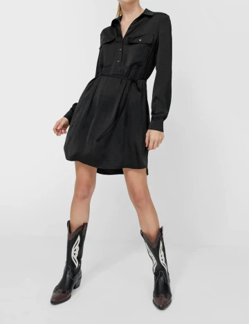 Rochie scurta Stradivarius, negru, M