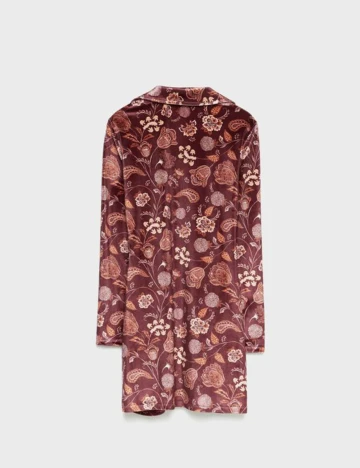 Rochie scurta Stradivarius, pruna, L