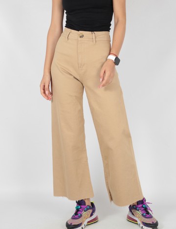 Pantaloni Stradivarius, bej, 40