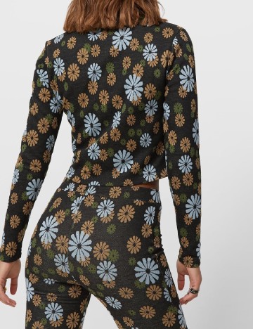 Pantaloni Stradivarius, negru