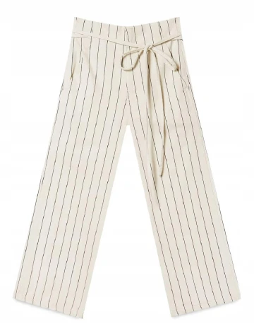 Pantaloni Stradivarius, crem, 34