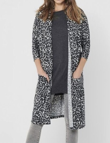 Cardigan Only, animal print, M