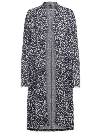 Cardigan Only, animal print, M