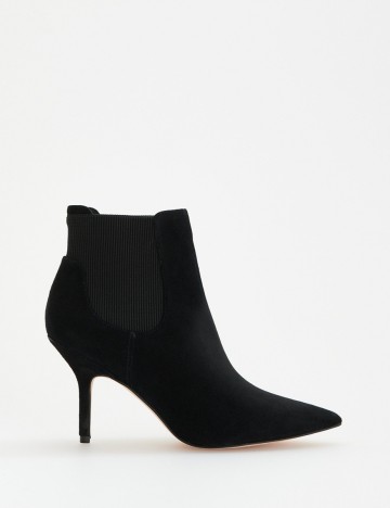 Botine Reserved, negru, 39
