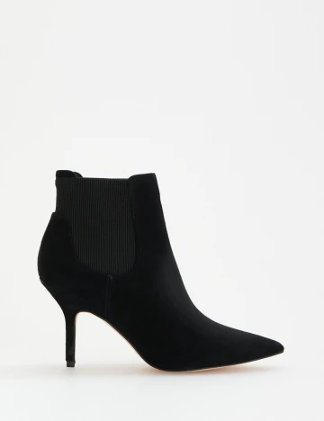 Botine Reserved, negru, 39 Negru