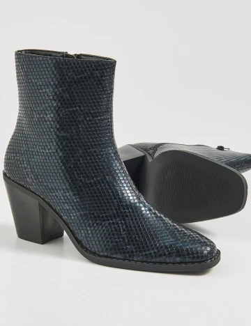 Botine Sinsay, bleumarin, 40