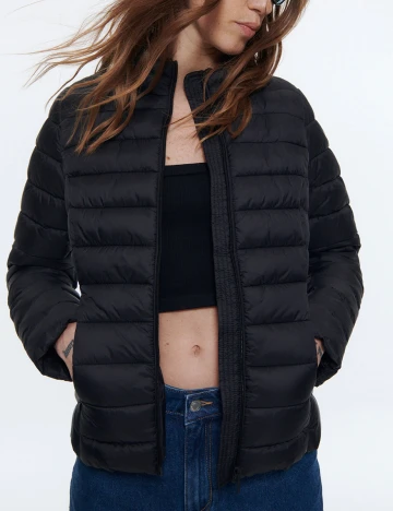 Geaca Reserved, negru, 44 Negru
