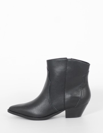 Botine Reserved, negru, 38