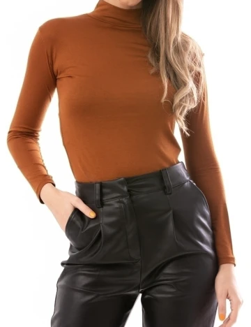 Bluza Only, caramiziu, M