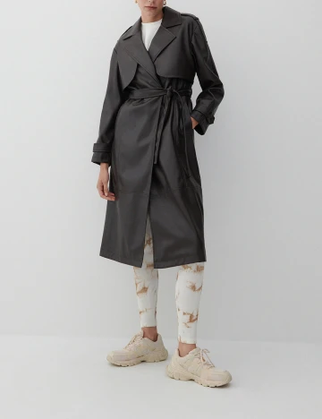 Trench Reserved, maro inchis, 34