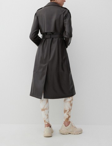 Trench Reserved, maro inchis, 34