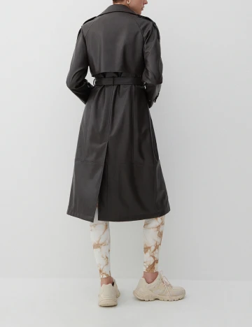 Trench Reserved, maro inchis, 34