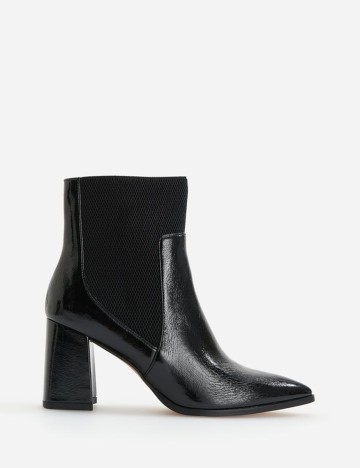 Botine Reserved, negru, 36