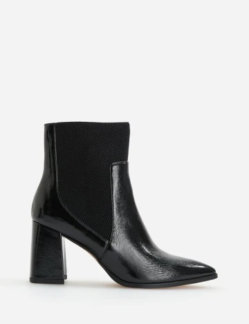 Botine Reserved, negru, 36