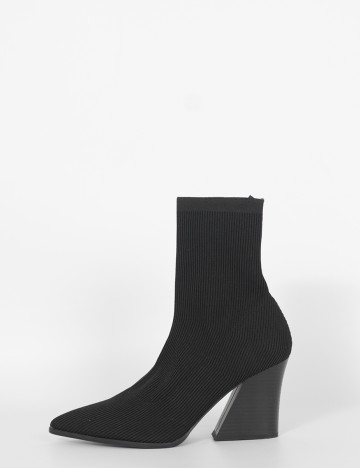 Botine Reserved, negru, 41