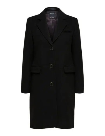 Palton Selected Femme, negru, 42