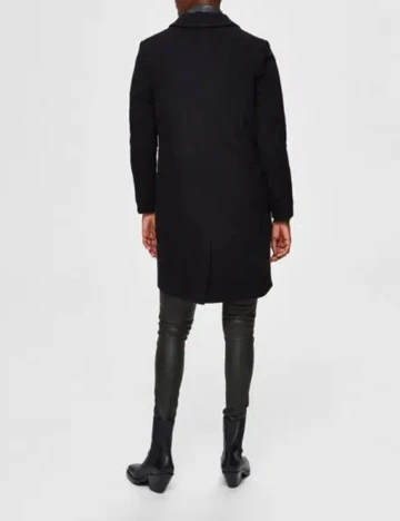 Palton Selected Femme, negru, 42