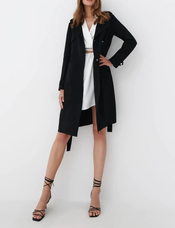 Trench Mohito, negru, 40