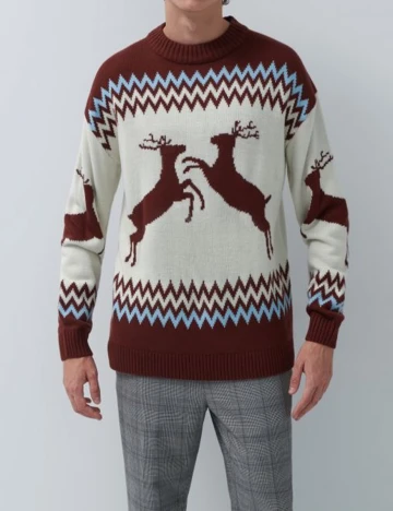 Pulover House Brand, maro, L