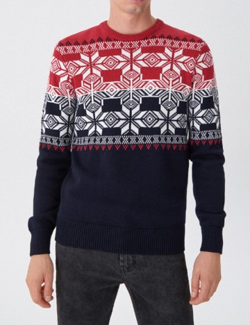 Pulover House Brand, mix culori, M