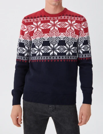 Pulover House Brand, mix culori, M