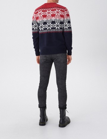 Pulover House Brand, mix culori, M
