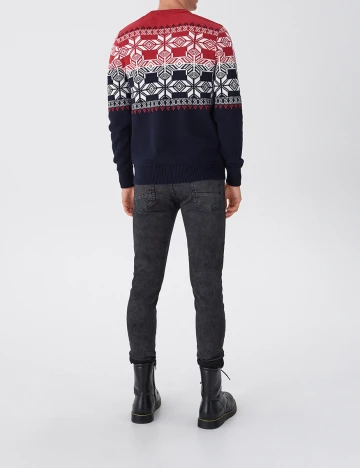 Pulover House Brand, mix culori, M