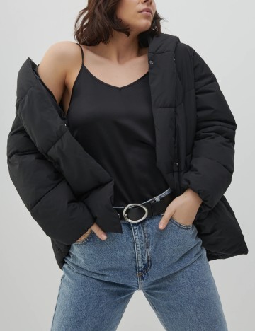 Geaca Reserved, negru, 46