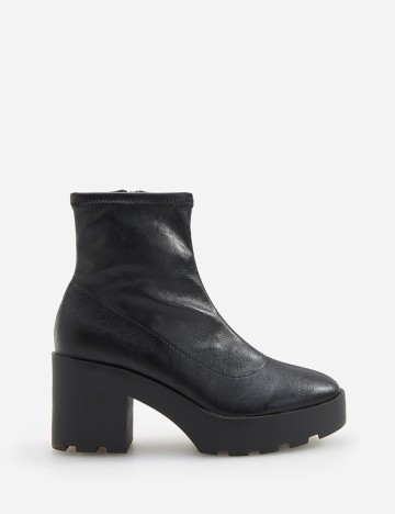 Botine Reserved, negru, 41