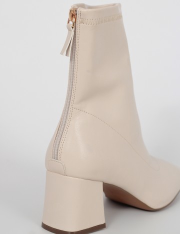 Botine Reserved, crem, 40