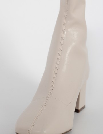 Botine Reserved, crem, 40