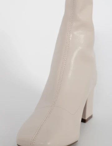 Botine Reserved, crem, 40