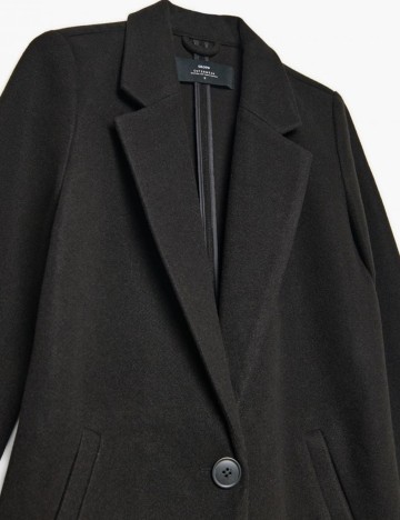 Palton CROPP, negru, XS