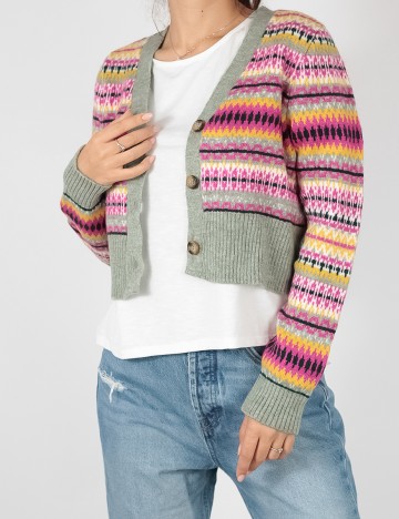 Cardigan Vila, mix culori, M