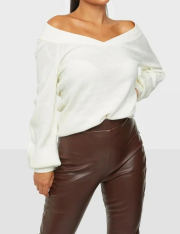 Bluza Vila, alb, L