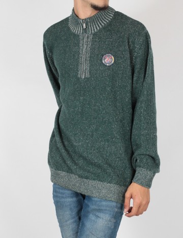 Pulover N.Z.A NEW ZEALAND AUCKLAND, verde, 3XL