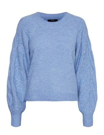 Pulover Vero Moda, albastru, L