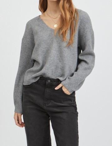 Bluza Vila, gri, S
