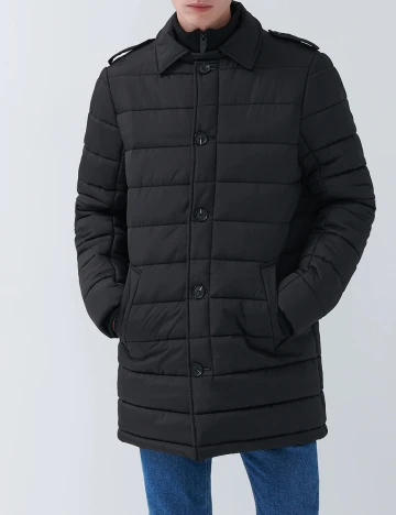Geaca House Brand, negru, M
