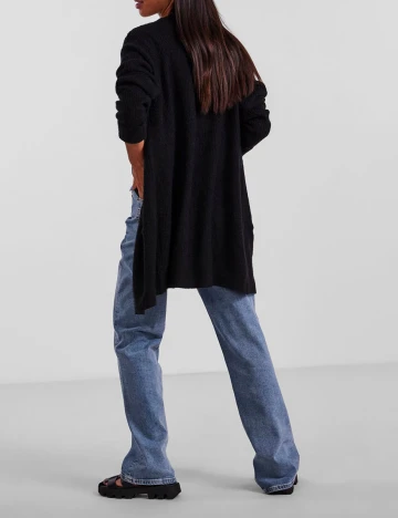 Cardigan Pieces, negru, XS