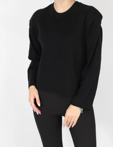 Bluza Pieces, negru, M