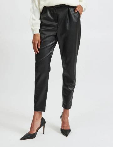 Pantaloni Vila, negru, 36