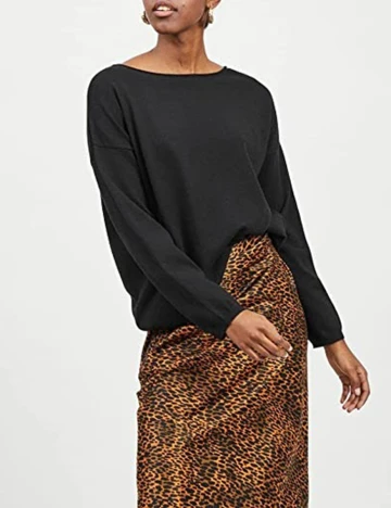 Bluza Vila, negru, M Negru