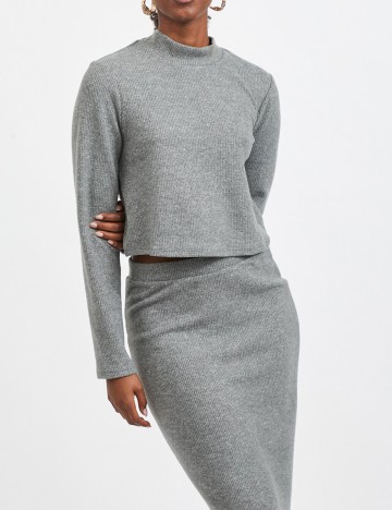 Bluza Vila, gri, S