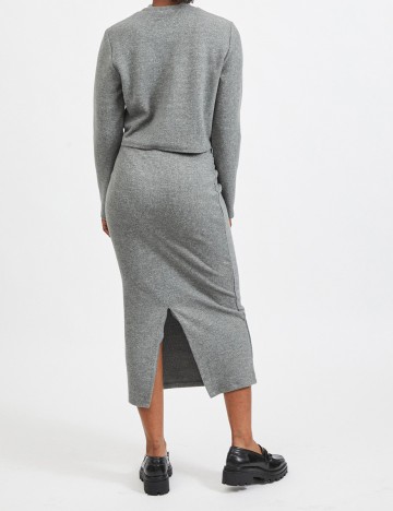 Bluza Vila, gri, S