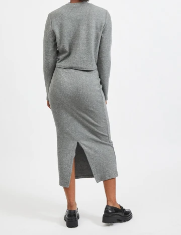 Bluza Vila, gri, S